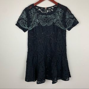 Free People beautiful dreamer boho lace dress